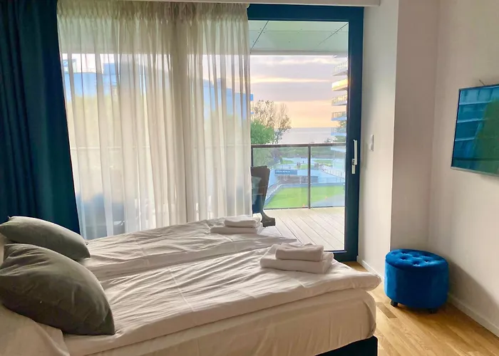 Seaside Park Z Widokiem Na Morze Kolobrzeg